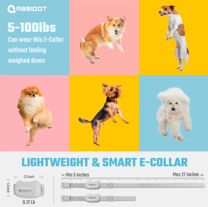 Q20R Remote Dog Training Shock Collar 1-2 Dogs S/M/L 450m