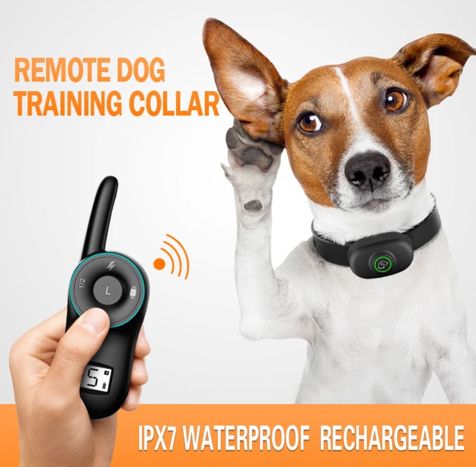 BH410R Remote Dog Training Shock Collar 1-2 Dogs S/M/L 400m