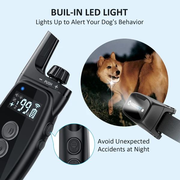 Advanced Remote Dog Training Shock Collar 900m 1-2 Dogs T50R